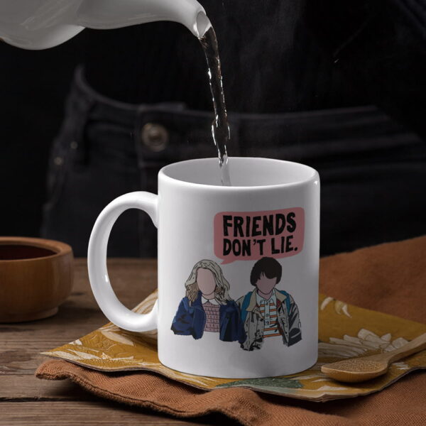 Stranger Things - Friends Dont Lie Ceramic Mug