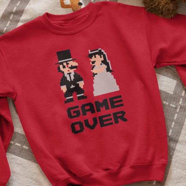 Super Mario Game Over Kids Sweatshirt