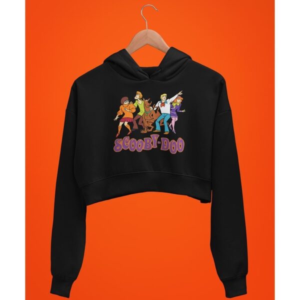 Scooby Doo Crop Top Hoodie