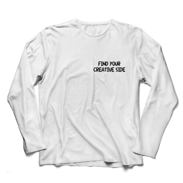 Find Your Creative Side Long Sleeves T-Shirt