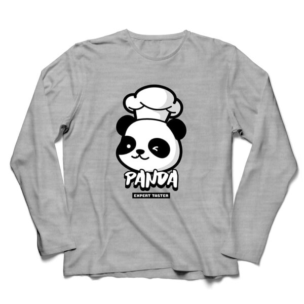 Panda Expert Taster Long Sleeves T-Shirt