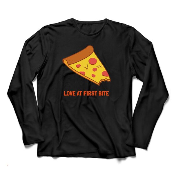 Pizza Bite Long Sleeves T-Shirt