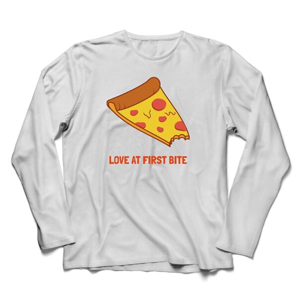 Pizza Bite Long Sleeves T-Shirt