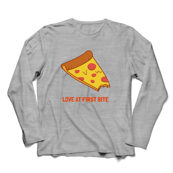 Pizza Bite Long Sleeves T-Shirt