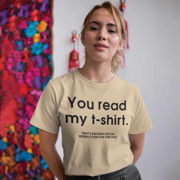You Read Regular T-shirt