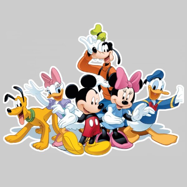 Mickey Mouse Friends Vinyl Sticker